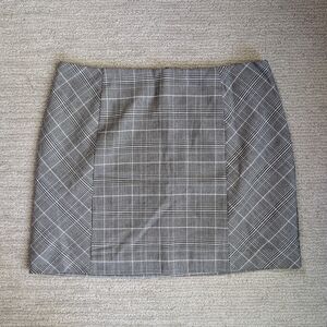 H&M Plaid Mini Skirt